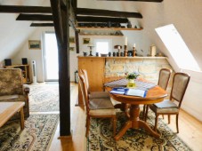 Ferienwohnung 2 - Essecke im Wohnbereich