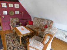 Ferienwohnung 2 - Sitzecke im Wohnbereich
